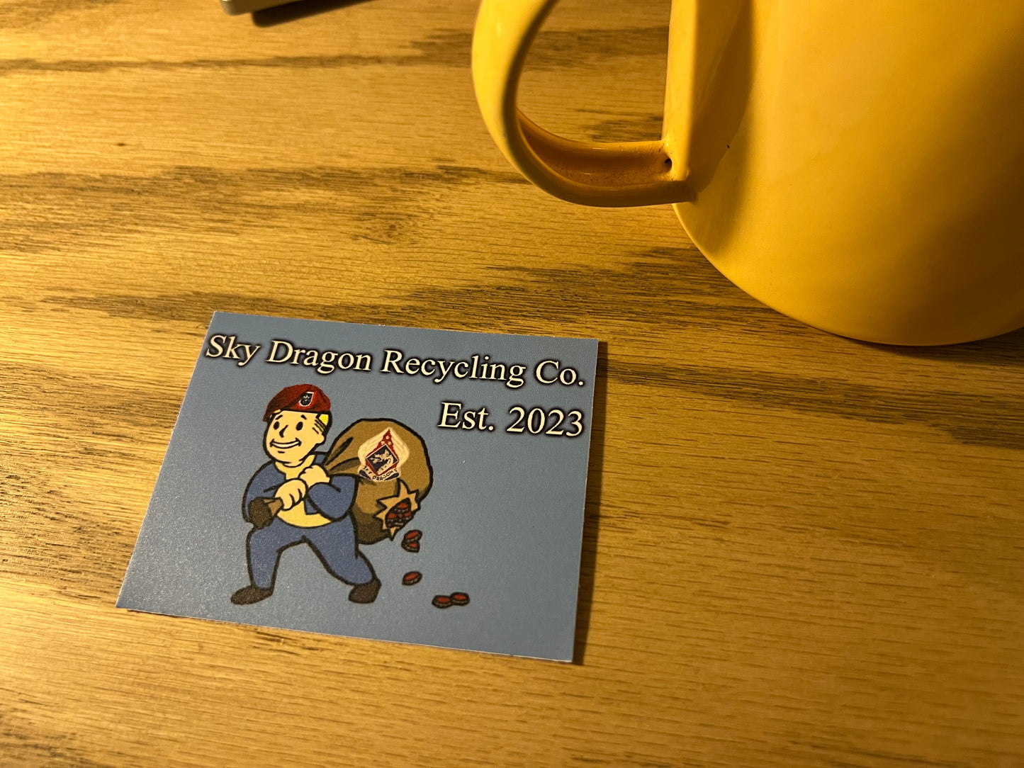 Sky Dragon Recycling Co. Sticker
