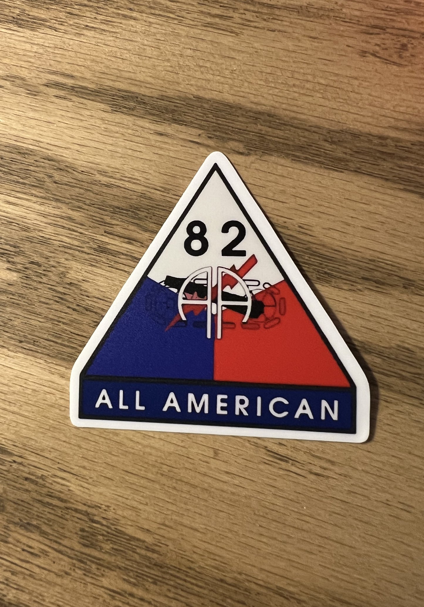 82nd Airborne Armor Sticker