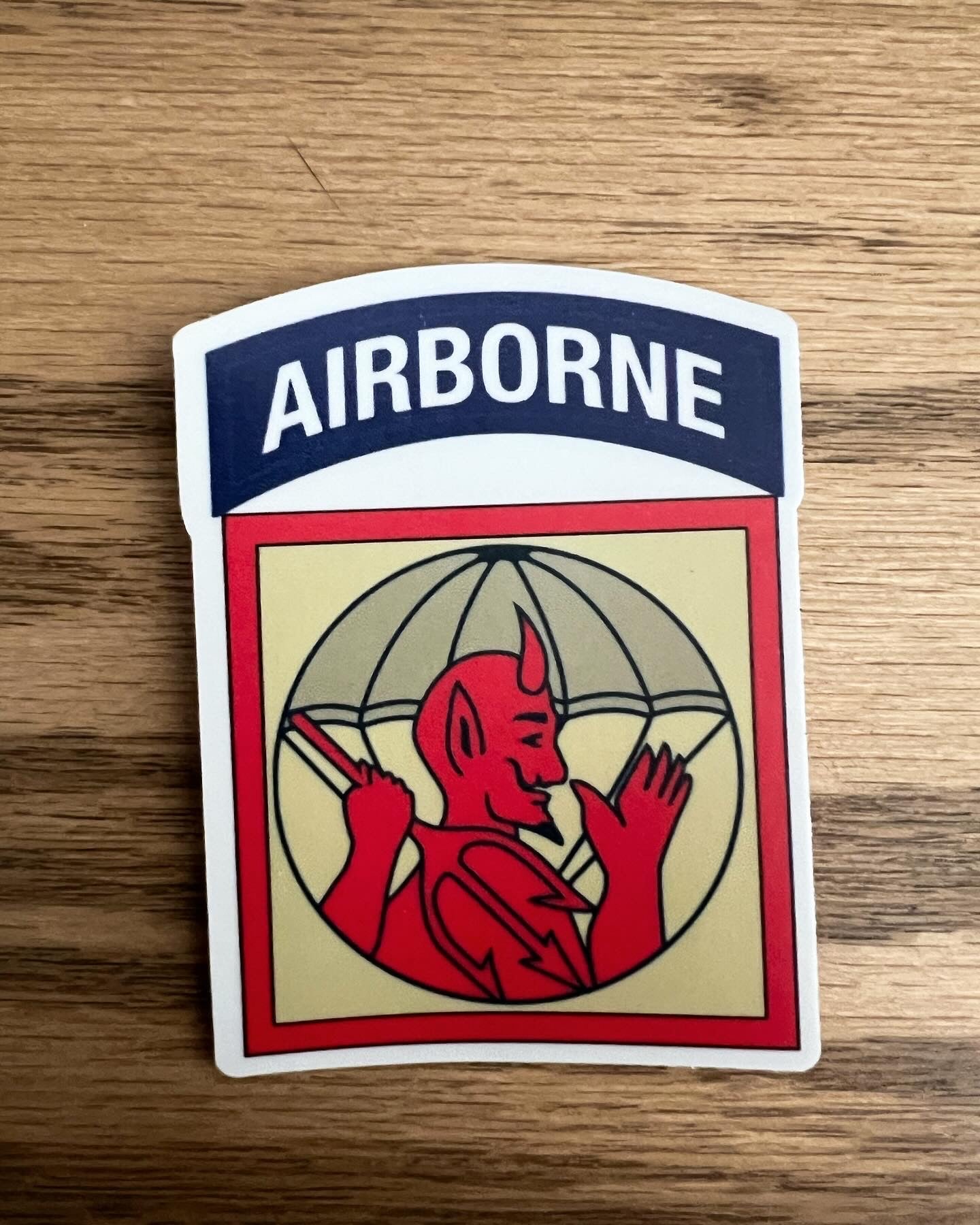 504th PIR Red Devils Sticker