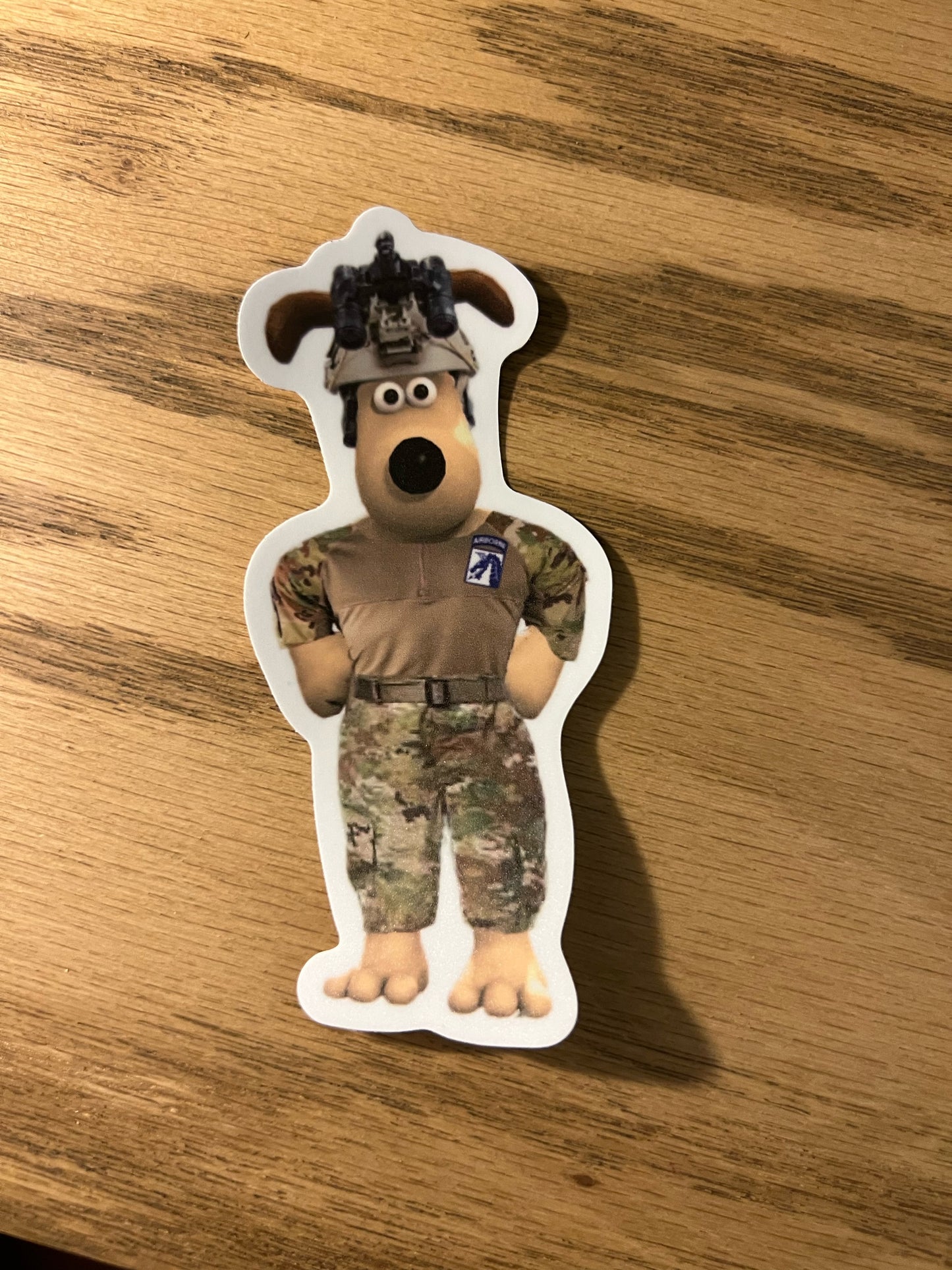 Tactical Gromit Sticker